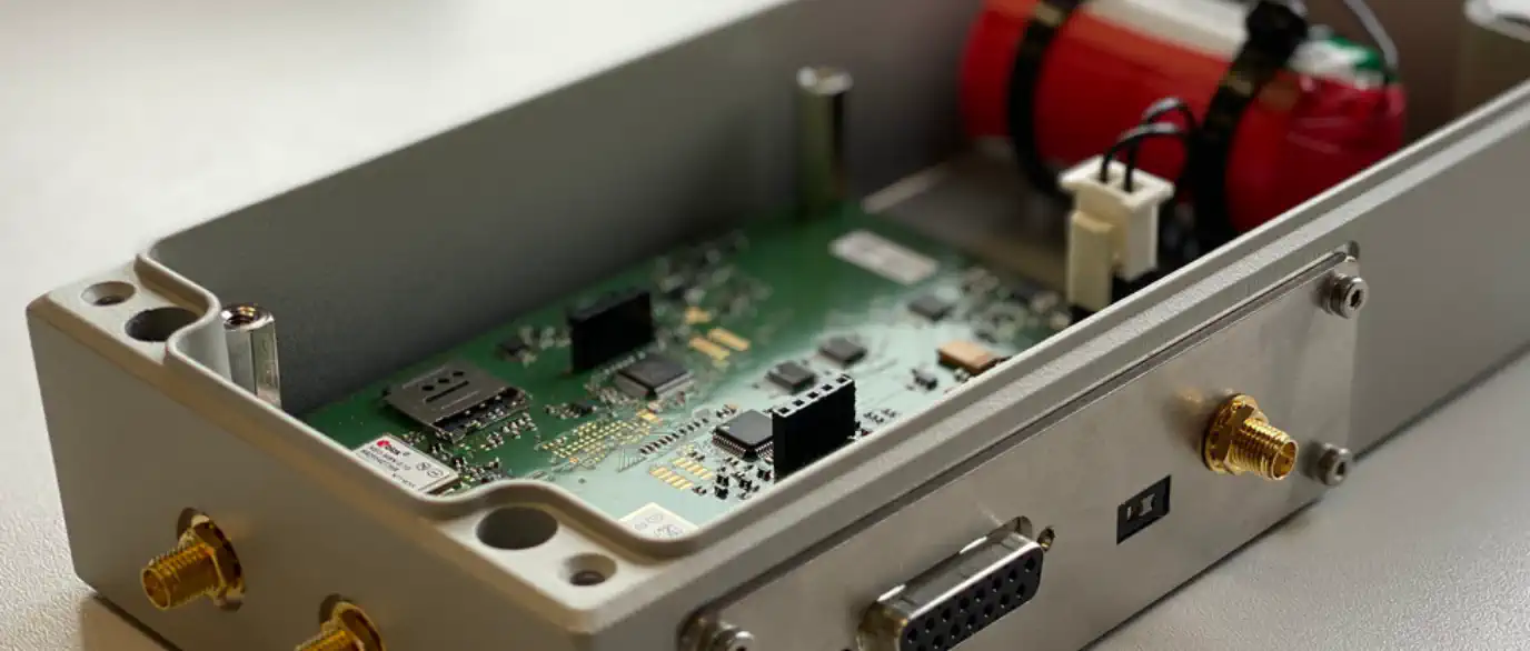 The battery-powered sensor gateweay. The battery-powered sensor gateweay.